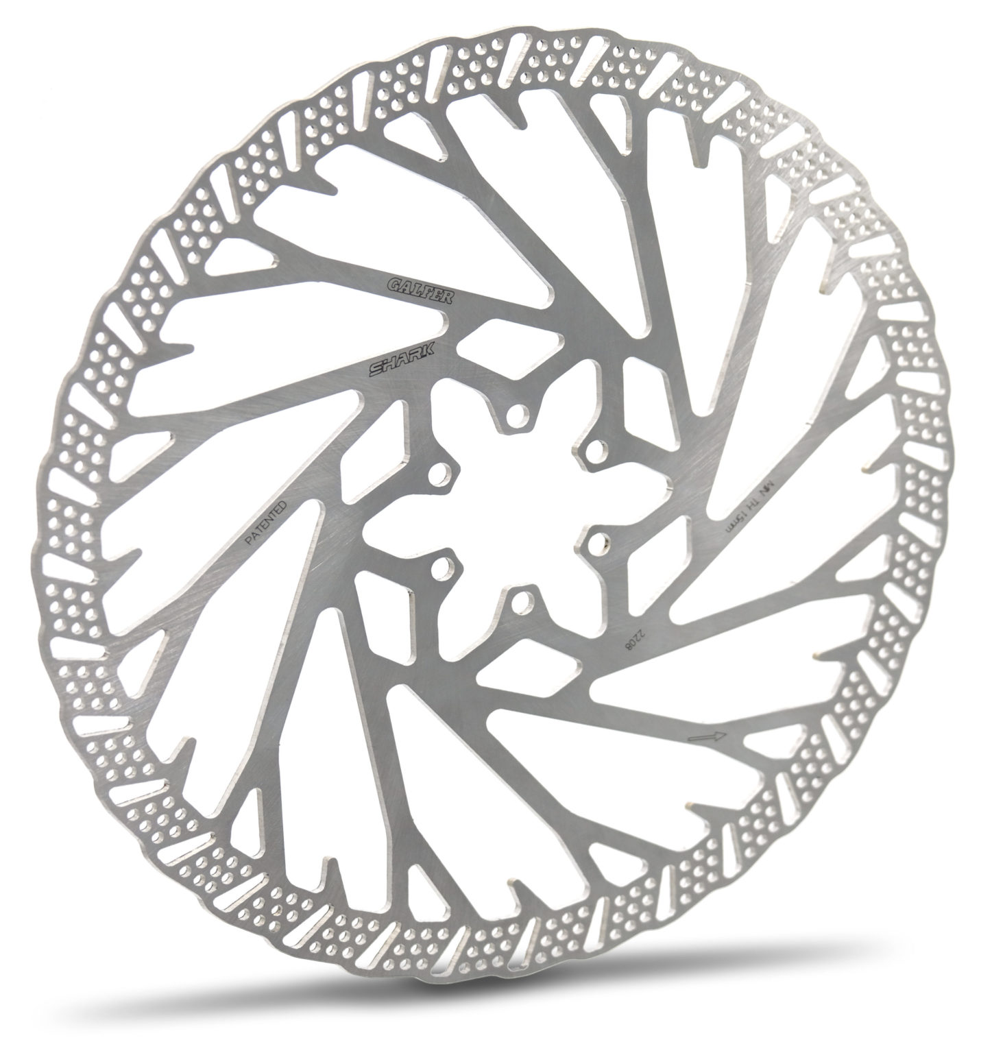 Galfer brzdový kotúč Shark 2mm 6.dier 203mm