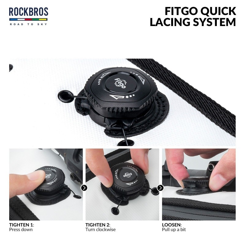 Taška na riadidlá Rockbros valec zelená