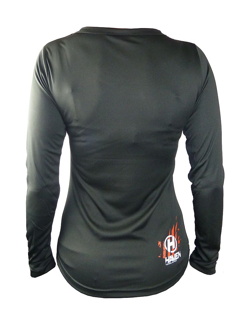 Dámský dres HAVEN AMAZON LONG black/red