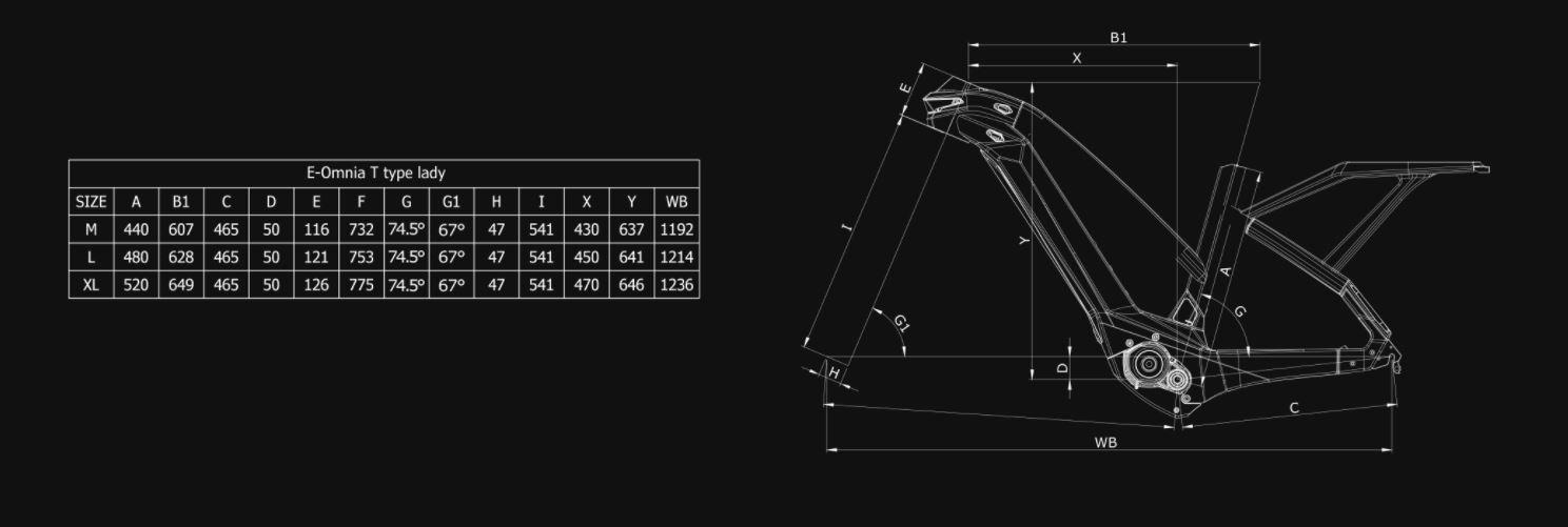 BIANCHI E-OMNIA T TYPE LADY XT 1X12SP Biely