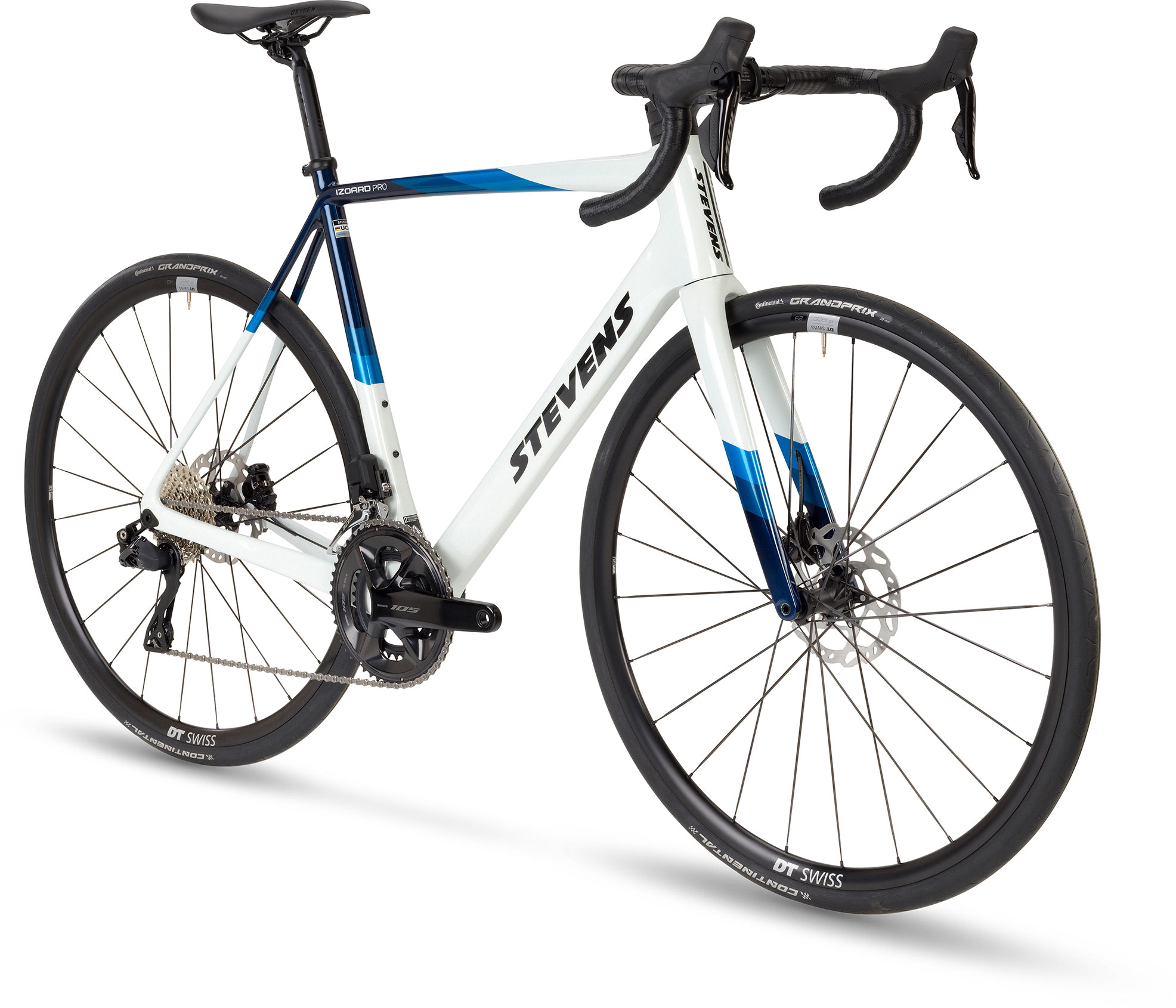 STEVENS IZOARD DISC 105 Di2 bielo modrý