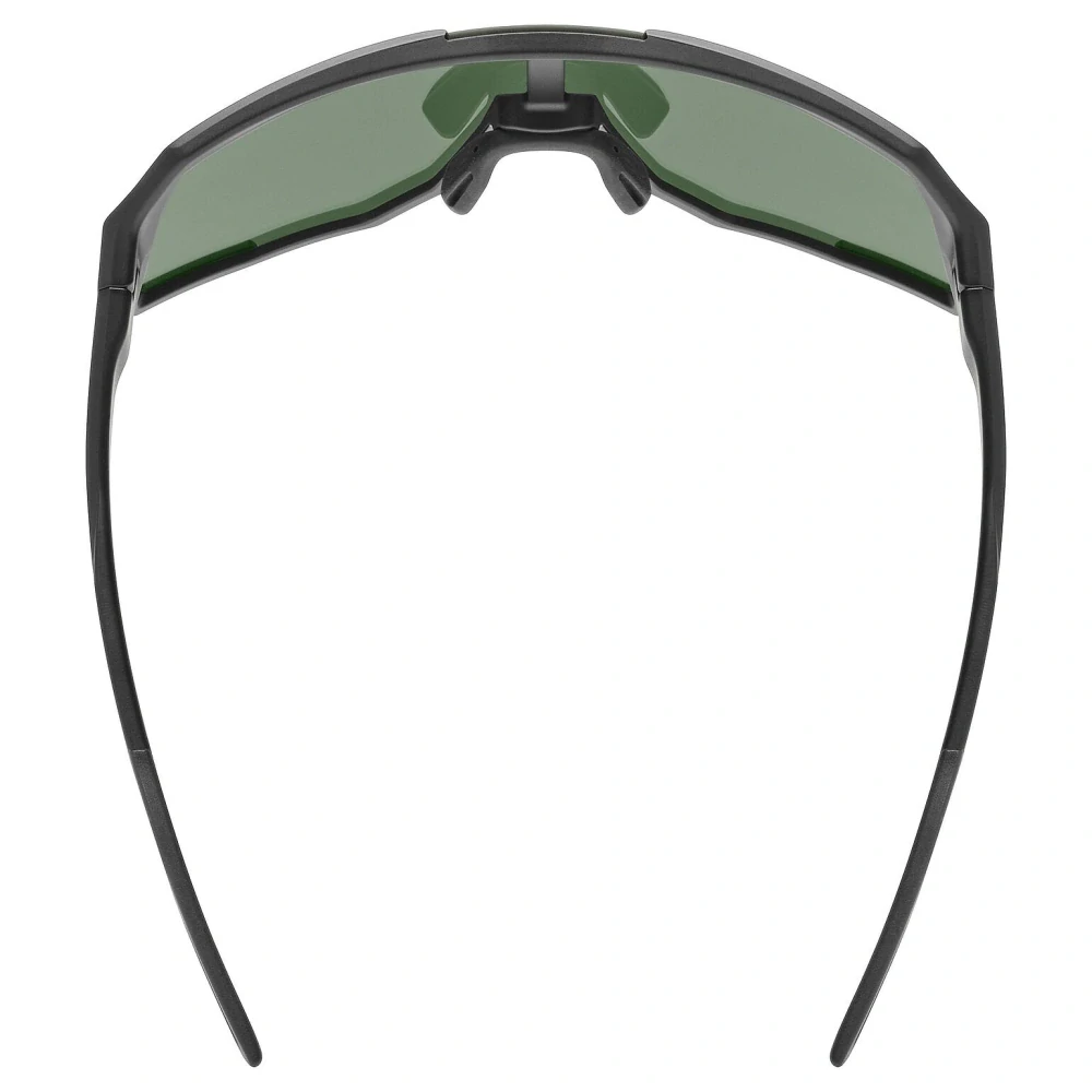 uvex sequenze čierne matné sklo zelené