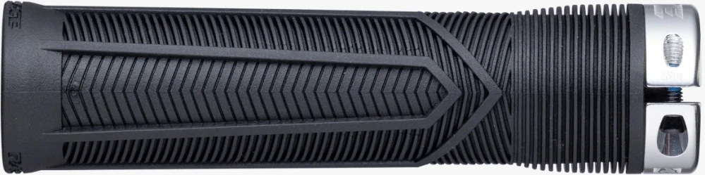 Gripy Race Face CHESTER čierne/strieborné 31mm