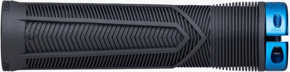 Gripy Race Face CHESTER čierne/modrá 31mm