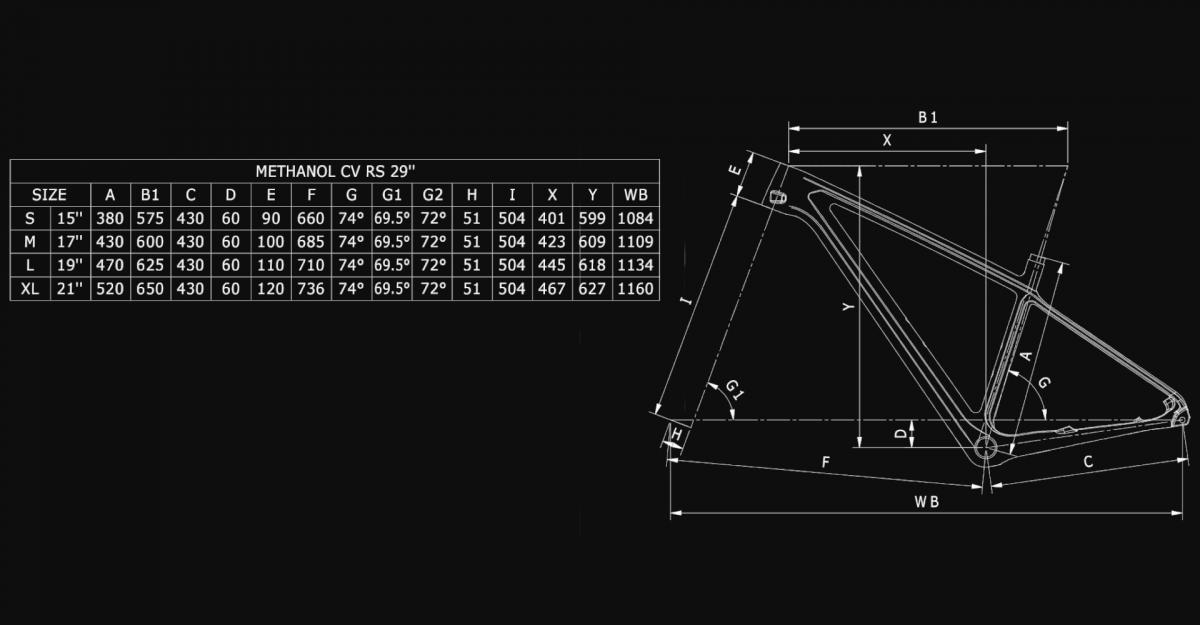 Bianchi Methanol CV RS 9.3 – XT 1x12sp