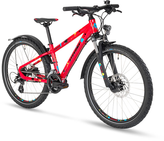 STEVENS FURIOUS 24" červený