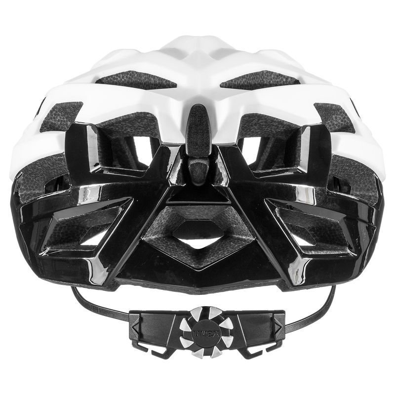 uvex race 7 white black