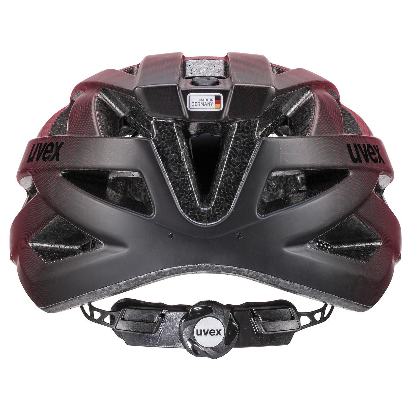 uvex i-vo cc red black mat
