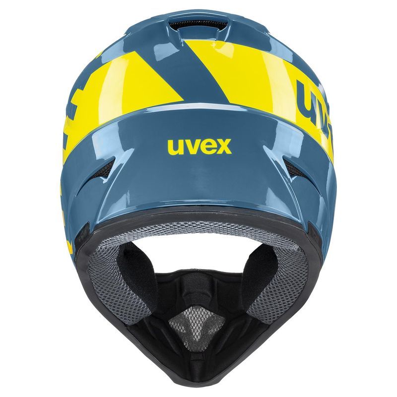 uvex hlmt 10 bike blue fire