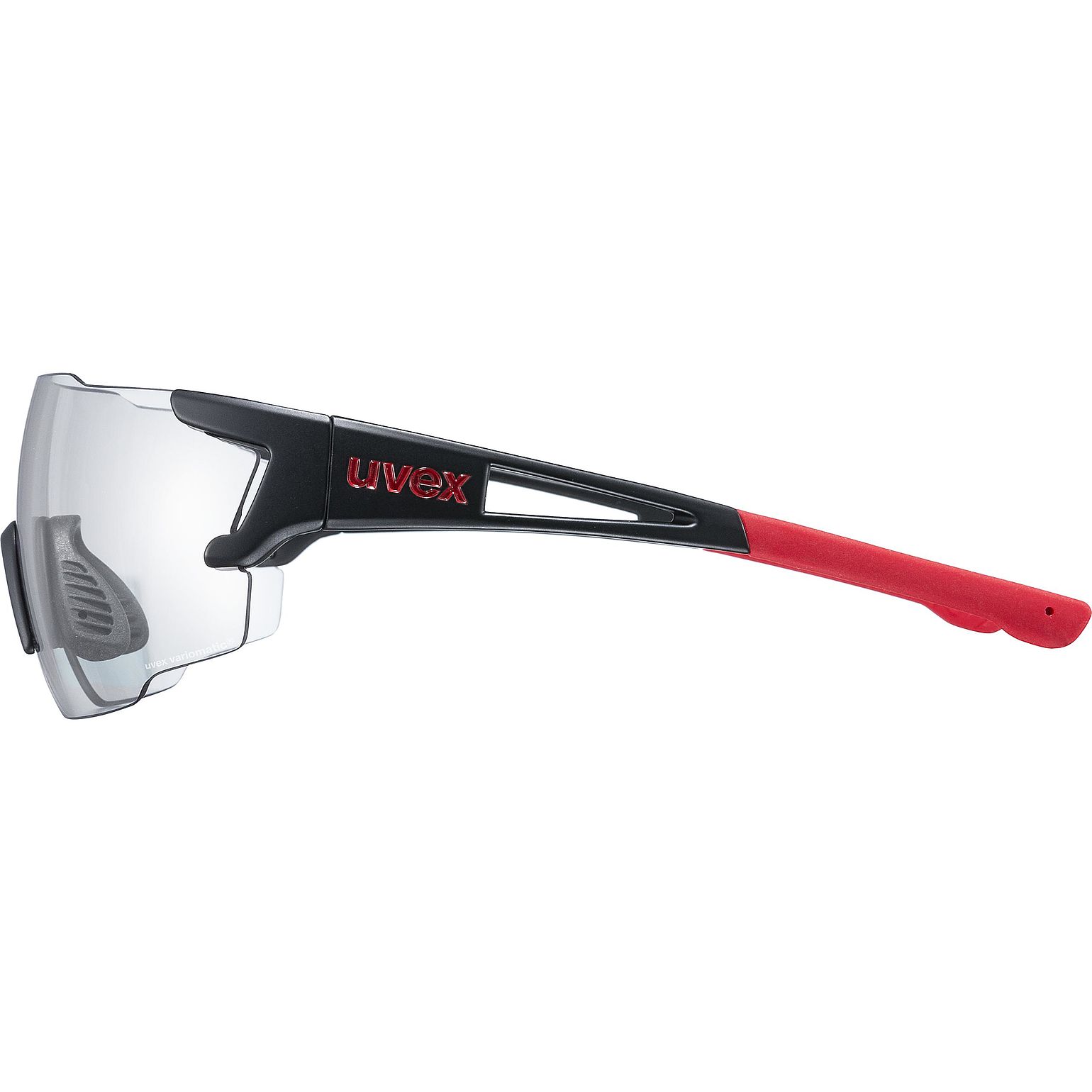 uvex sportstyle 804 V black mat red