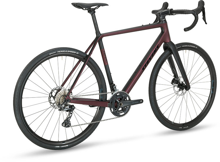 STEVENS CAMINO Studená magma červená