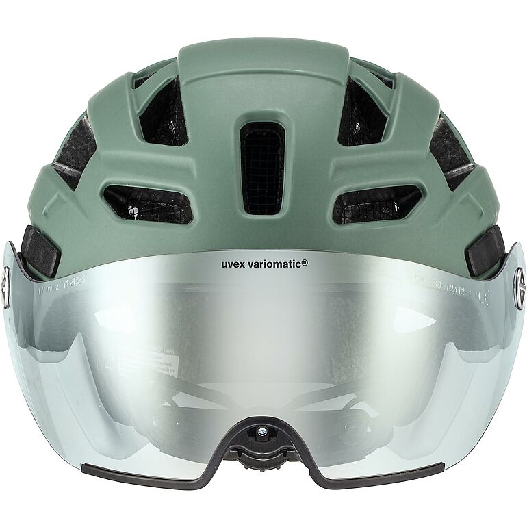 uvex finale visor V zeleno biela