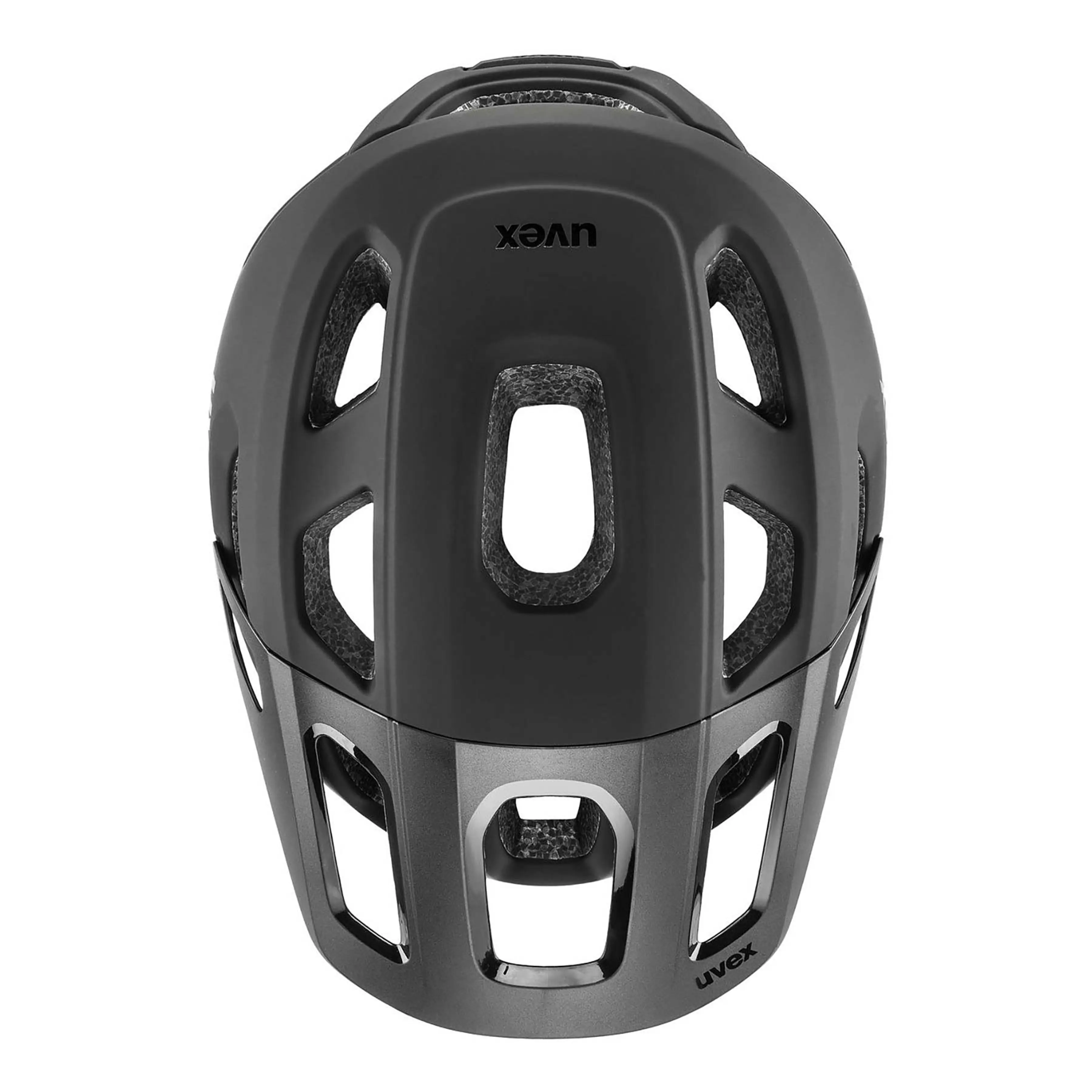 uvex react čierna matná