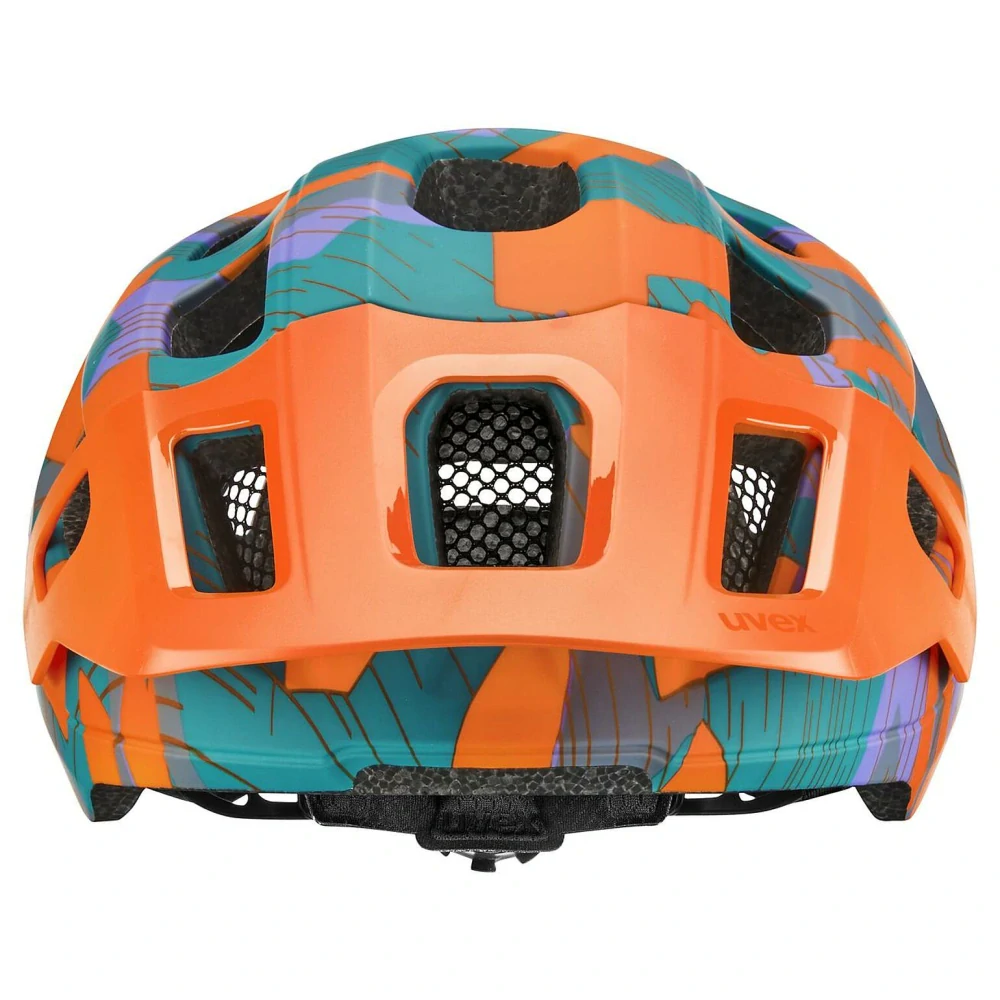 uvex react jr. papaya camo matná