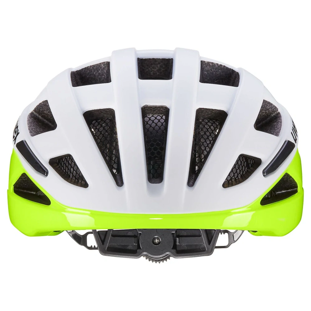 uvex i-volute biela neón žltá matná