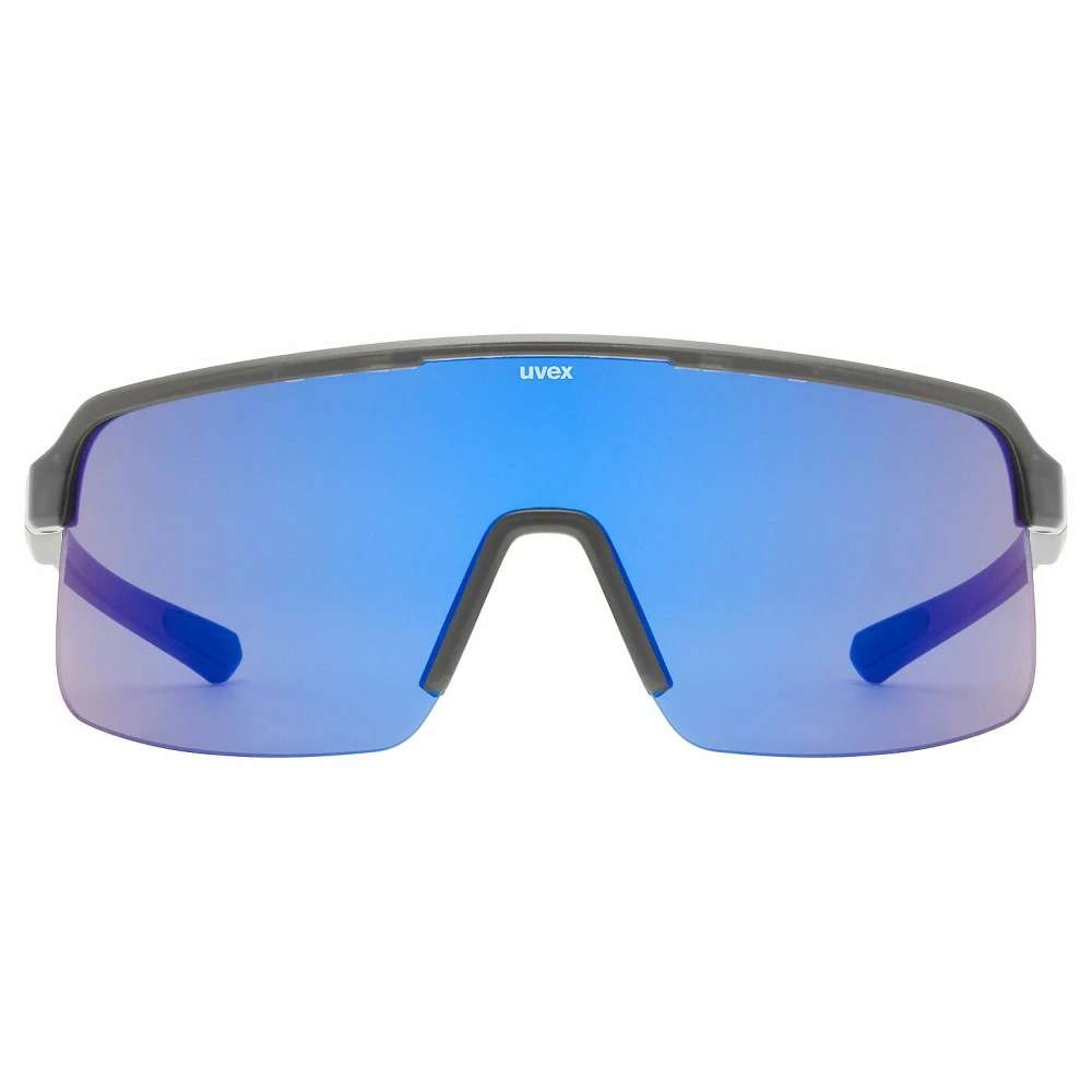 uvex dyrt šedé matné sklo modré