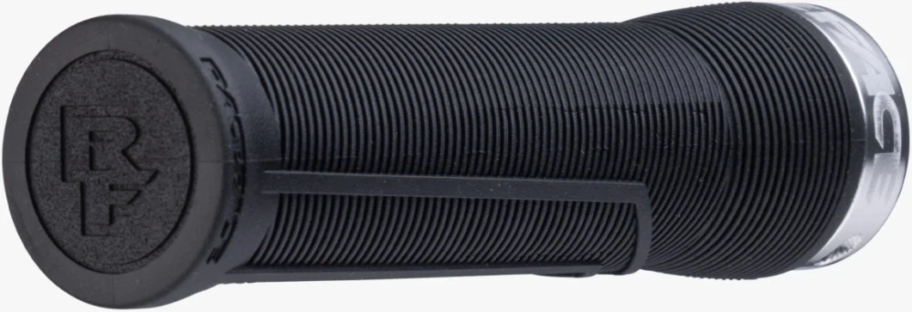 Gripy Race Face CHESTER čierne/strieborné 31mm