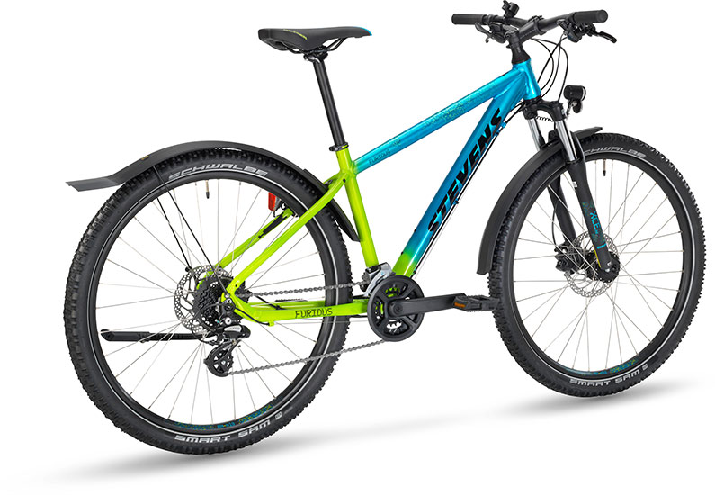 STEVENS FURIOUS 27,5" zelenomodrý