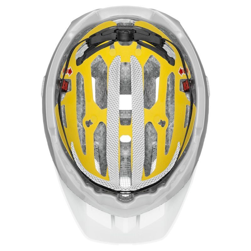 uvex quatro cc MIPS white sky