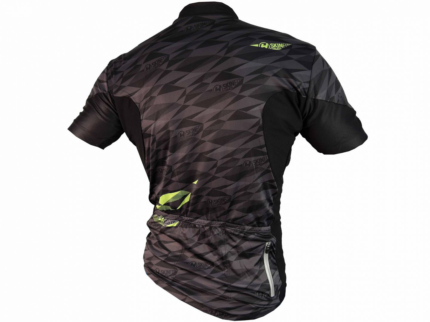 Dres HAVEN SKINFIT men, black/fluo