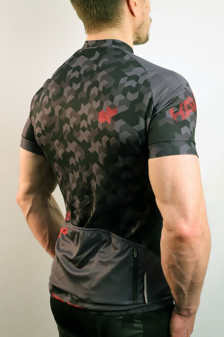 Dres HAVEN SINGLETRAIL men, black/red