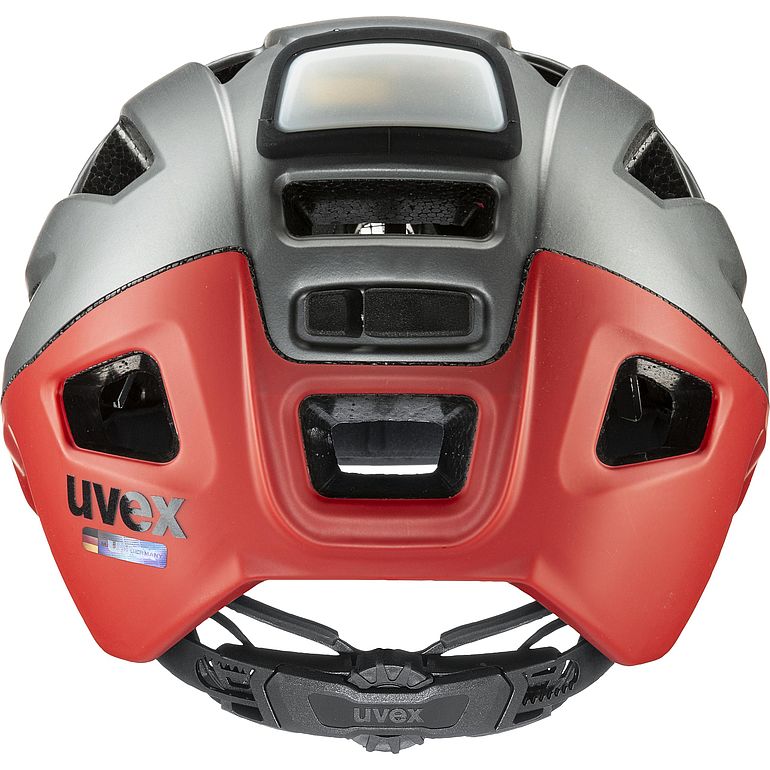 uvex finale light silver red matt
