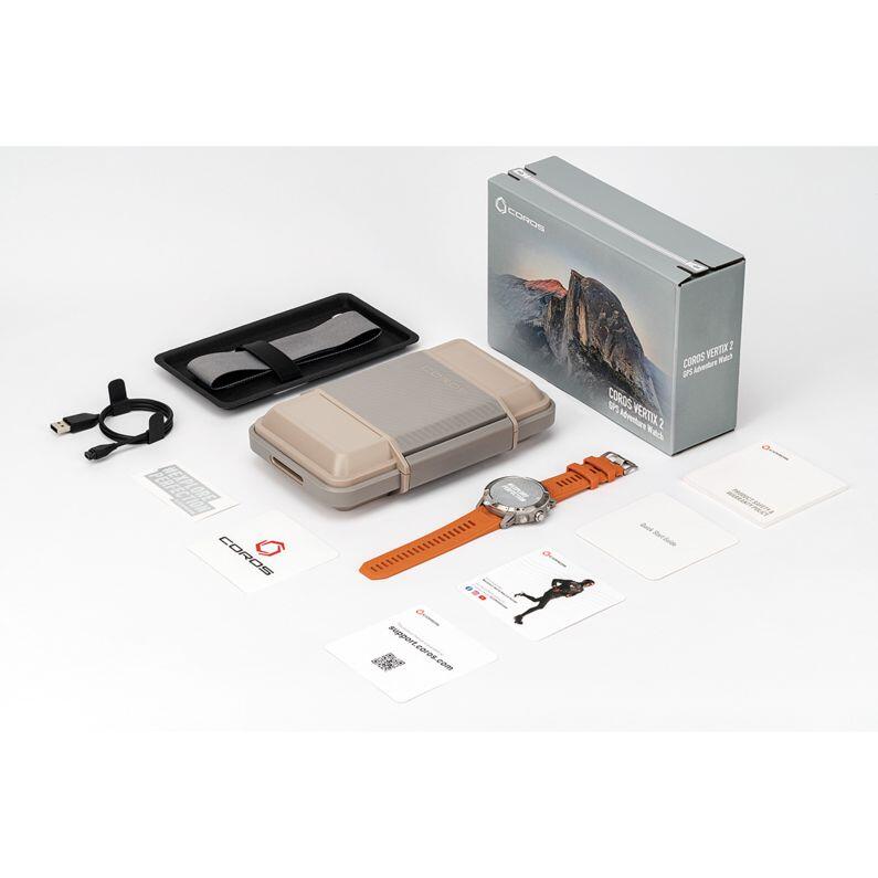 COROS VERTIX 2 GPS Adventure Watch Lava
