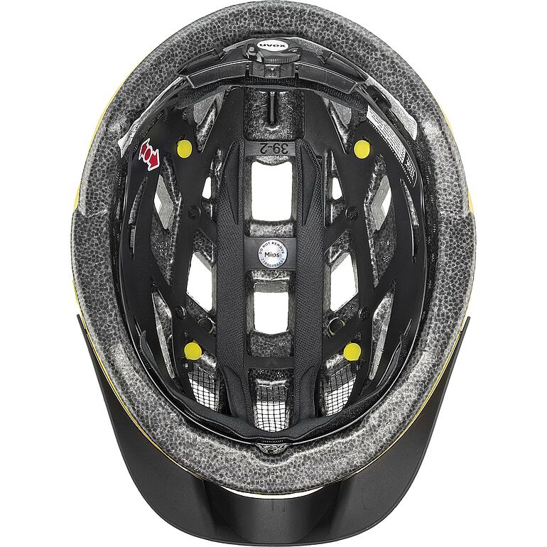 uvex city i-vo_MIPS+ žltá matná