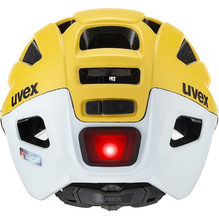 uvex finale visor žltá matná s bielou