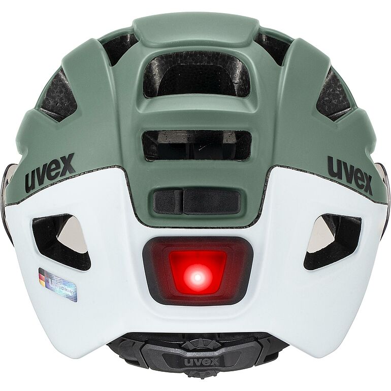 uvex finale visor V zeleno biela