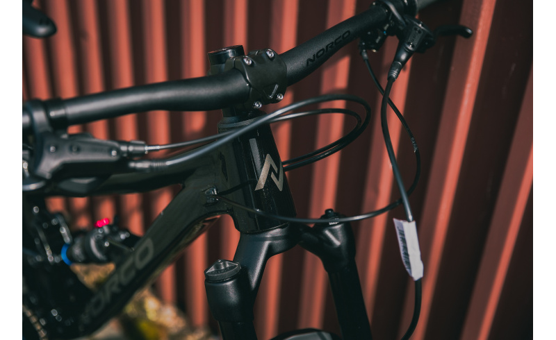 Bicykel detský NORCO Fluid FS 2 24" čierny