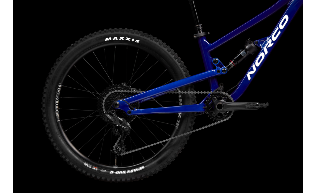 Bicykel detský NORCO Fluid FS 1 24" modrý