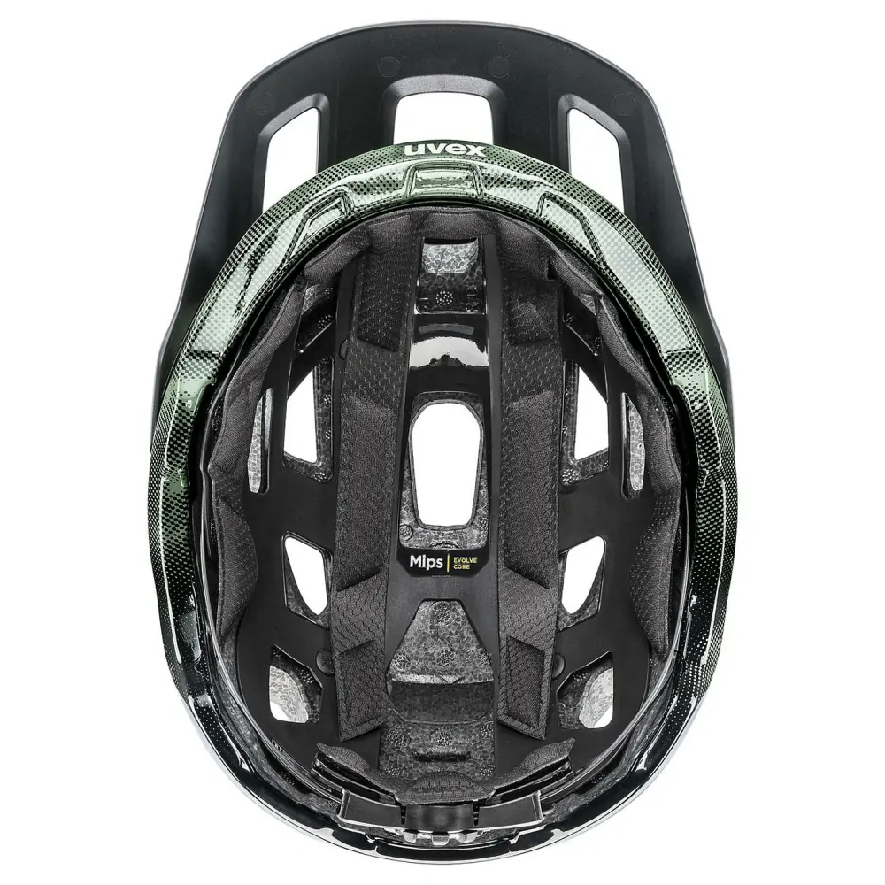 uvex react mips zelená matná