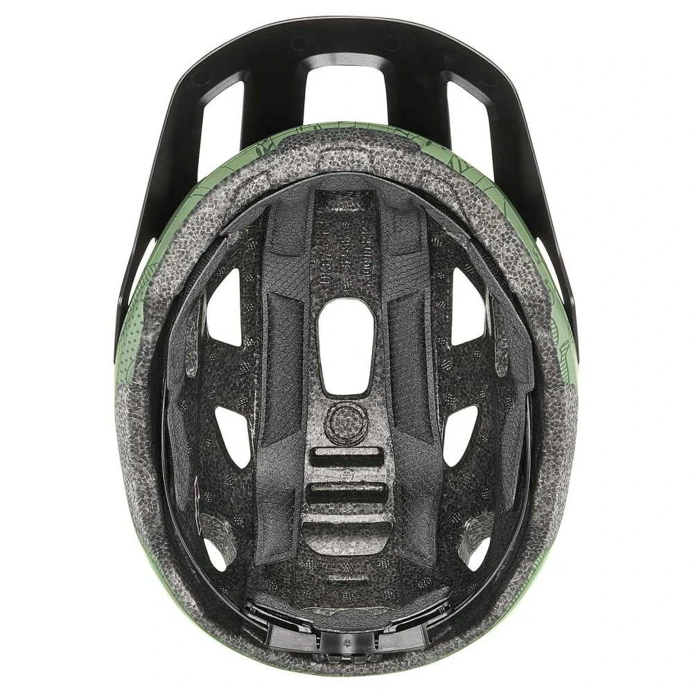 uvex react jr. machovo zelená matná