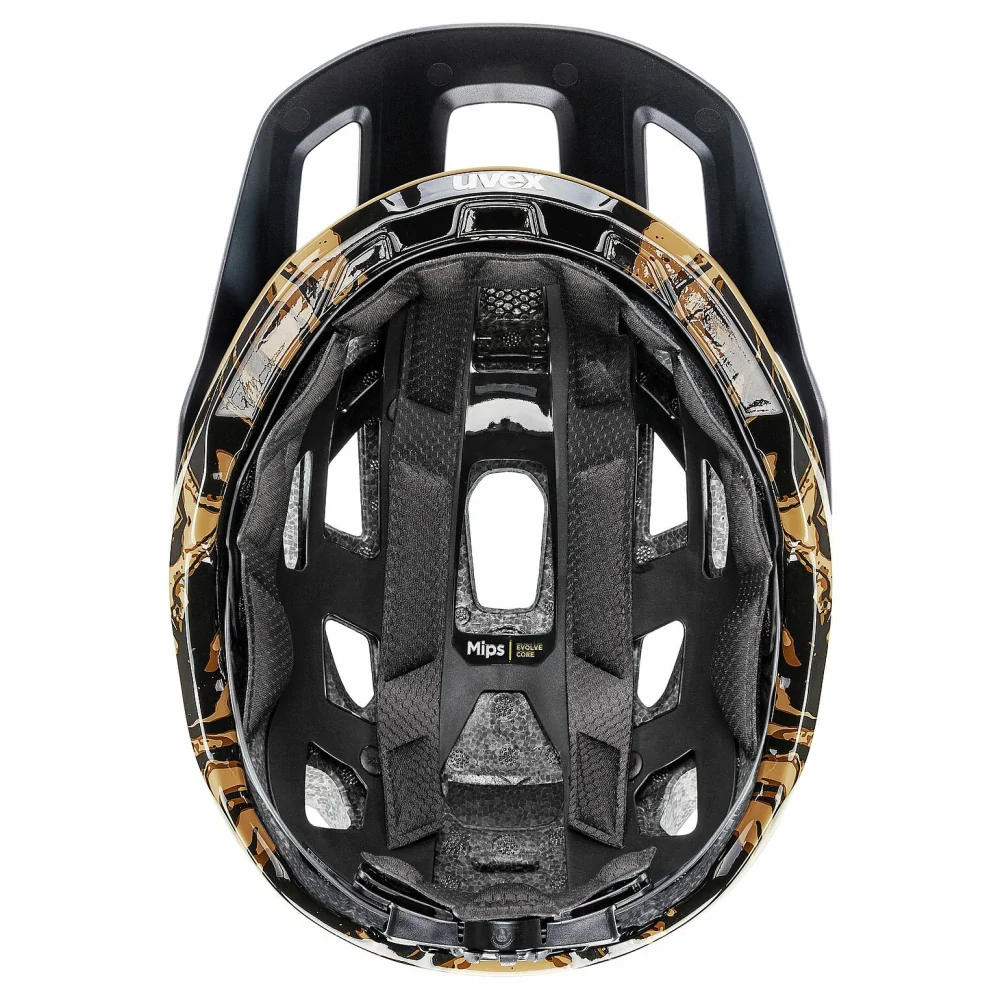 uvex react mips hnedá čierna matná