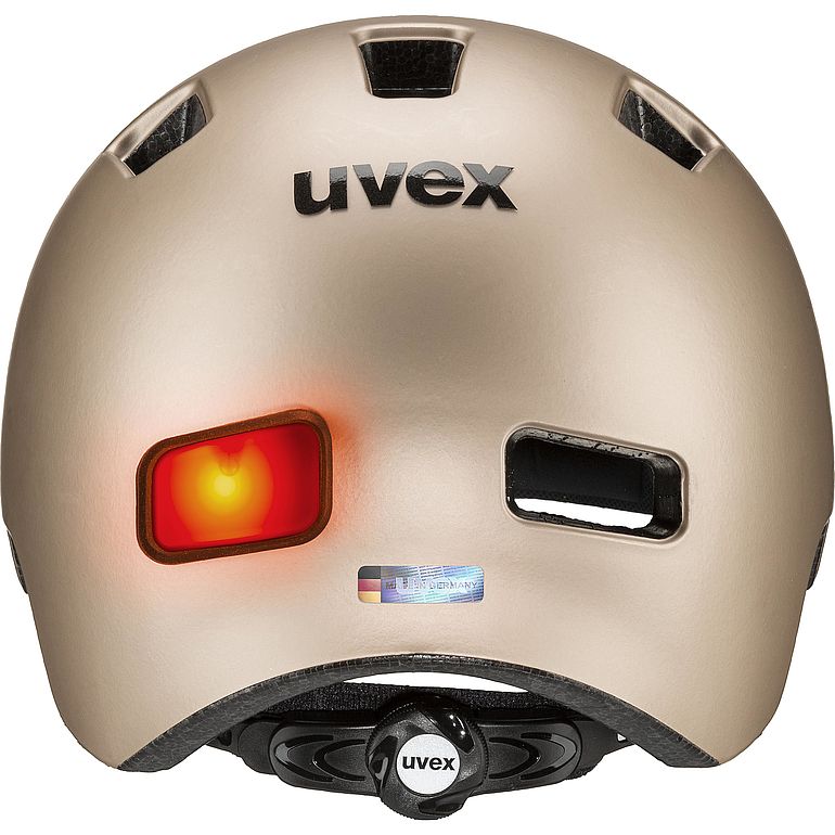 uvex city 4 soft gold matt