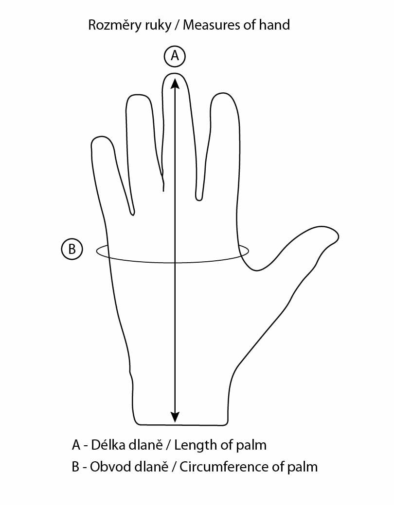 Rukavice HAVEN  SINGLETRAIL   Short black/orange