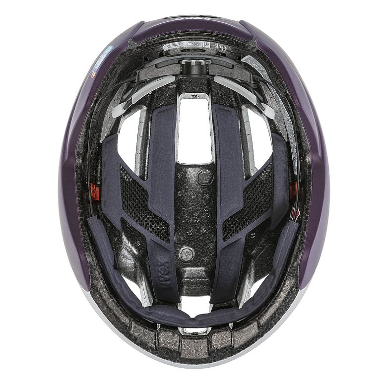 uvex rise cc WE strieborno-slivková