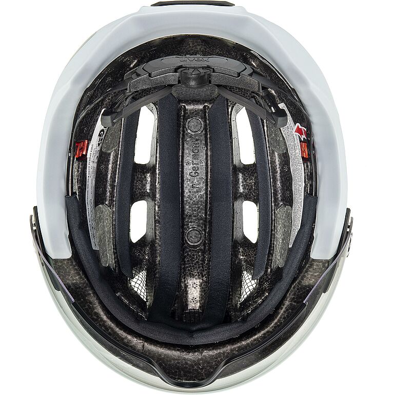 uvex finale visor V zeleno biela