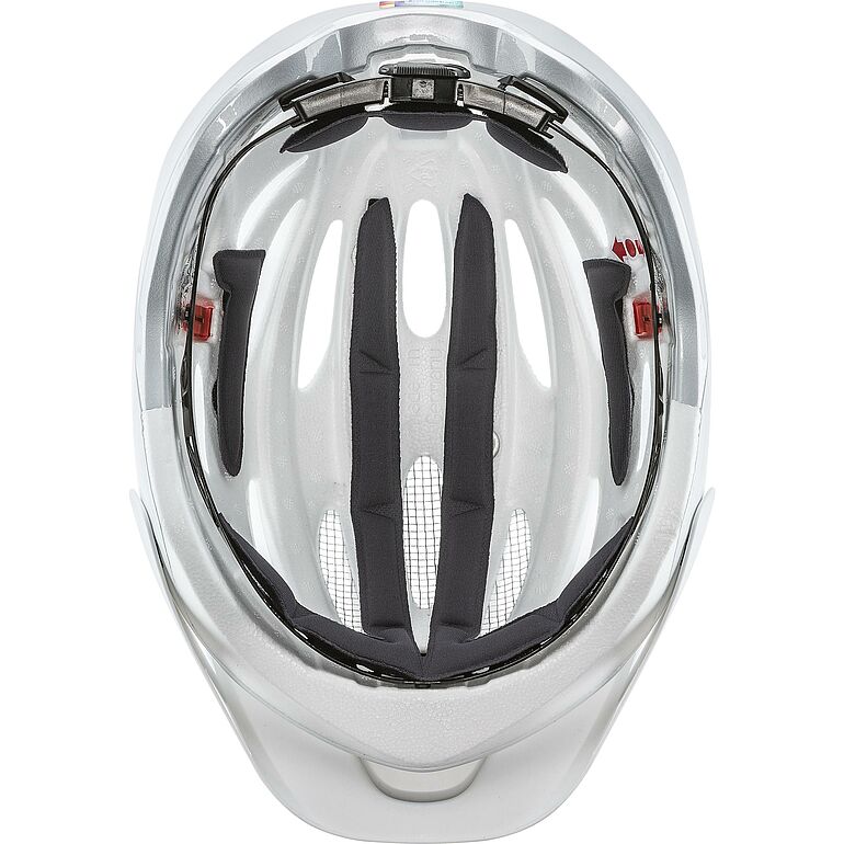 uvex true bielo strieborná