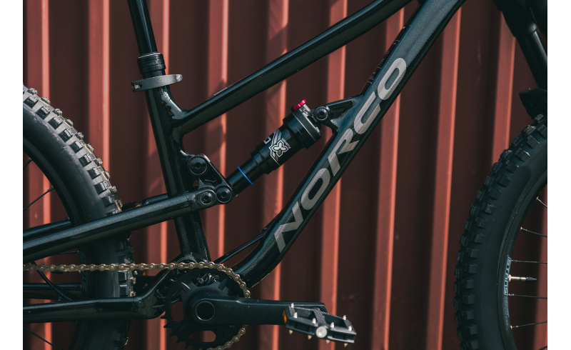 Bicykel detský NORCO Fluid FS 2 24" čierny