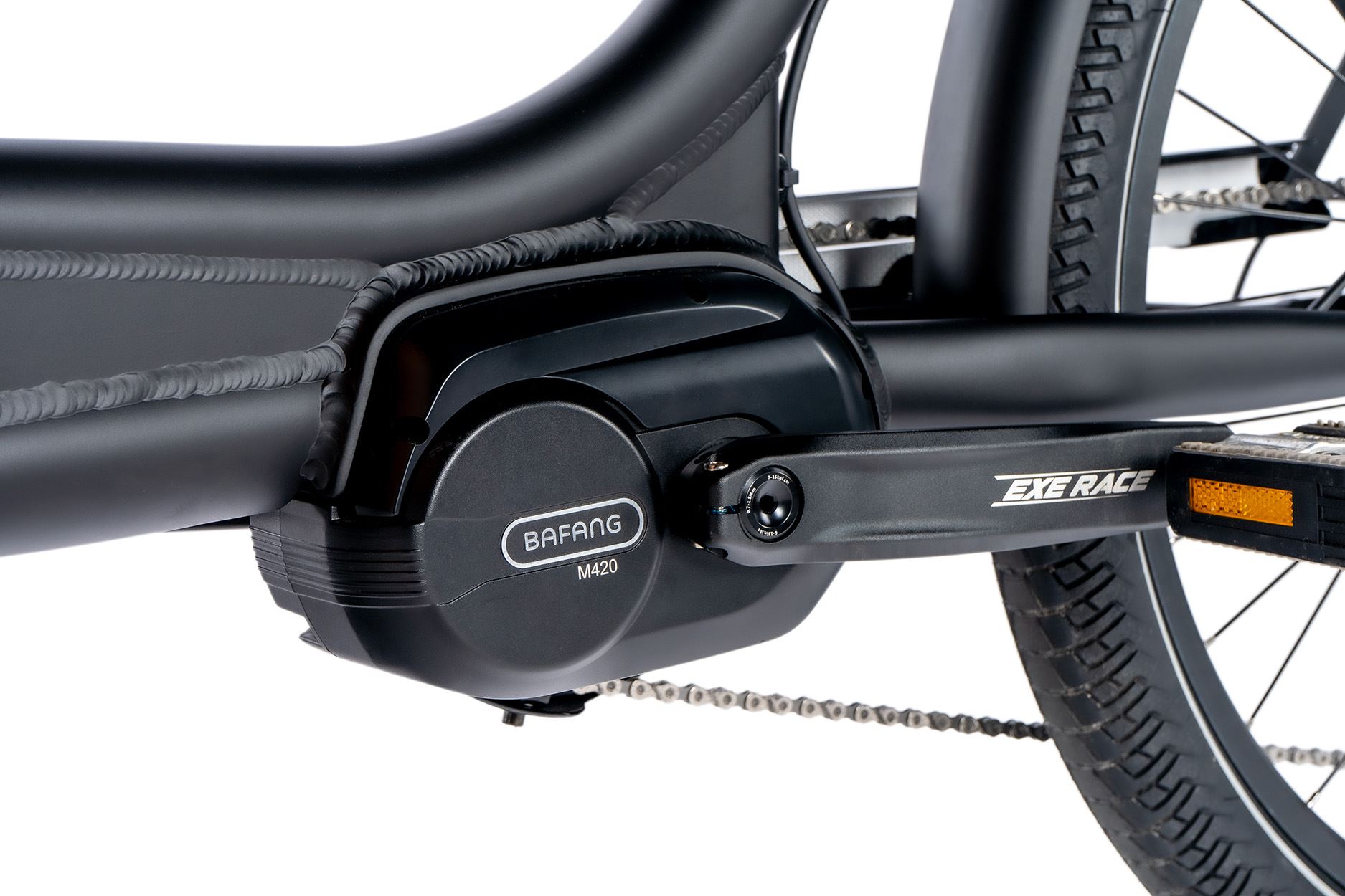 Leader Fox 2024 Cargo e-bike Family One čierny