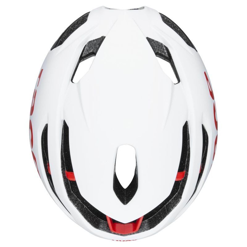 uvex race 9 white red