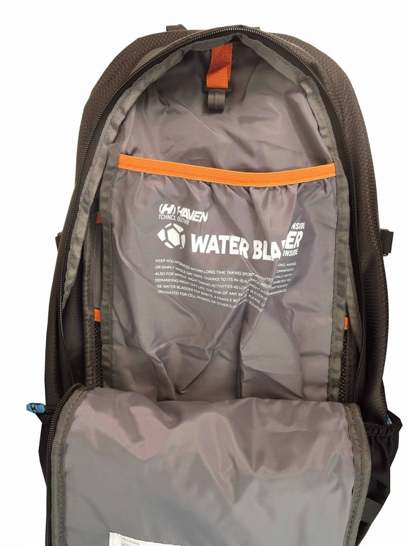Batoh HAVEN RIDE-KI 22l black/red s chráničom