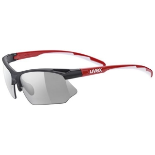 uvex sportstyle 802 V black red white/smoke