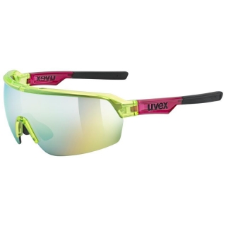 uvex sportstyle 227 yellow red transparent