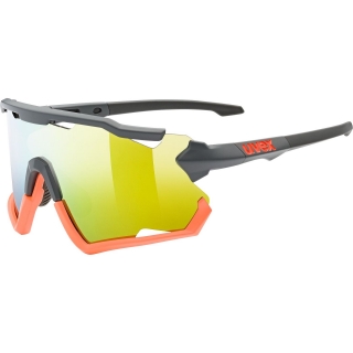 uvex sportstyle 228 grey orange mat