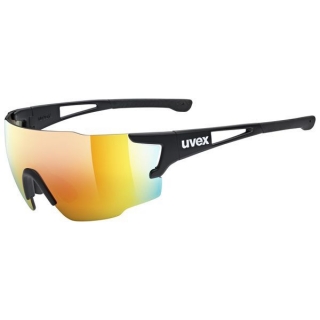uvex sportstyle 804 black/mirror rainbow
