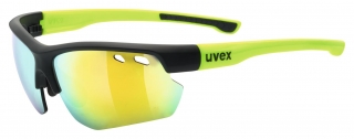 uvex sportstyle 115 black mat yellow