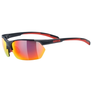 uvex sportstyle 114 grey red mat